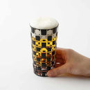 KUROCO TAMA CHECKERED TUMBLER, Edo Kiriko Glass