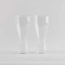 THIN DRUM TSUDUMI 2 PIECES SET IN A WOODEN BOX, Edo Glass