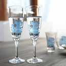SNOWFLAKE MAGIC (2 PIECES), Champagne Glass, Mino Ware