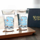SNOWFLAKE MAGIC (2 PIECES), Glass, Mino Ware