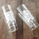 丸モ高木 冷感 雪結晶 タンブラー ペアセット【美濃焼】