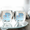 SNOWFLAKE MAGIC, Free Glass, Mino Ware