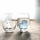 SNOWFLAKE MAGIC, Free Glass, Mino Ware
