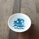 SNOWFLAKE MAGIC (2 PIECES), Sake Cup, Mino Ware