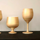 GOLD WINE PORCELAIN GLASS (SLIM), Cup, Mino Ware