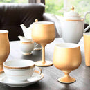 GOLD WINE PORCELAIN GLASS, Cup, Mino Ware
