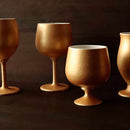 GOLD WINE PORCELAIN GLASS, Cup, Mino Ware