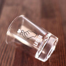 COLOR & DESIGN CHANGE HEART (4 PIECES), Shot Glass, Mino Ware