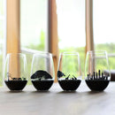 丸モ高木 夕日を眺めるグラス キリン（1個）【美濃焼】