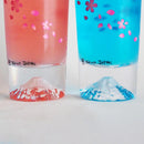 丸モ高木 冷感桜舞富士山 タンブラー（1個）【美濃焼】