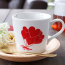 HEART BOUQUET MUG, Mino Ware