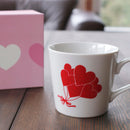 HEART BOUQUET MUG, Mino Ware