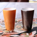 PAIR OF SAKE CUPS, Mino Ware