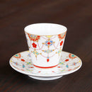 YORAKUMON, Sake Cup, Kutani Ware