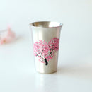 SAKURA MAGIC TUMBLER (Copper Tinned) Color & Design Change, Marumo Takagi