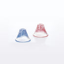 2 Pieces Set SAKE CUP MT. FUJI (BLUE & RED) | Marumo Takagi