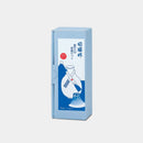 2 Pieces Set SAKE BOTTLE(Carafes) & CUP SET MT. FUJI (BLUE) |  Marumo Takagi