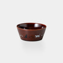 CAT 5.11-inch LUMINOUS BOWL (BROWN) | MINO WARES | Marumo Takagi