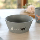 CAT 5.11-inch LUMINOUS BOWL ((MATTE LIGHT GRAY) | MINO WARES | Marumo Takagi