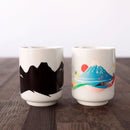 COLOR & DESIGN CHANGE MT. FUJI (1 PIECE), Tea Cup, Mino Ware