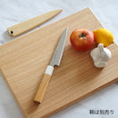 INOX PETIT KNIFE AOMORI HIBA (G7 SUMMIT GIFT), Kitchen Chef Knife, Sakai Forged Blades