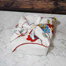 KEMONODE WHITE (L), Furoshiki, Kyoto Yuzen Dyeing