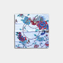 KEMONODE WHITE (S), Furoshiki, Kyoto Yuzen Dyeing