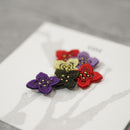 tint (HYDRANGEA) B, Brooch, Kyoto Yuzen Dyeing