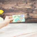 SILK OBI SARASA, Card Case, Kyoto Yuzen Dyeing