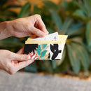 手描友禅 ダリア | 京友禅【カードケース】