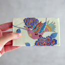 手描友禅 花喰い鳥 | 京友禅【カードケース】