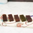 4 PIECES KEMONODE CERAMIC TILE NO.2-5, Art Panel, Dish Set, Kyoto Yuzen Dyeing