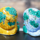 RACCOON FIGURINE TANUTANU LIKE KOKUTANI SET, Shigaraki Ware