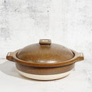 HANG OUT FOR 4 PEOPLE EARTHENWARE POT, Cooker Pot, Shigaraki Ware