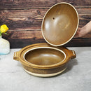 HANG OUT FOR 4 PEOPLE EARTHENWARE POT, Cooker Pot, Shigaraki Ware
