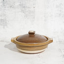 HANG OUT FOR 1-2 PEOPLE EARTHENWARE POT, Cooker Pot, Shigaraki Ware
