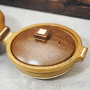 HANG OUT FOR 1-2 PEOPLE EARTHENWARE POT, Cooker Pot, Shigaraki Ware