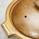 HANG OUT FOR 1-2 PEOPLE EARTHENWARE POT, Cooker Pot, Shigaraki Ware
