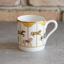 MERRY-GO-ROUND MUG (YELLOW), Mug, Porcelain