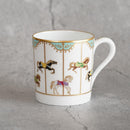 MERRY-GO-ROUND MUG (BLUE), Mug, Porcelain