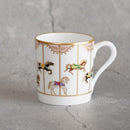 MERRY-GO-ROUND MUG (PINK), Mug, Porcelain