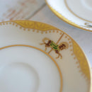 MERRY-GO-ROUND COFFEE CUP & SAUCER SET (2 PIECES EACH), Porcelain