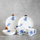 大倉陶園  マイリトルベア6点セット（プレート、マグカップ、フルーツ皿各2点）【磁器】