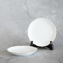 GOLD LINE SMALL PLATE (5.9 IN.) (2 PIECE SET), Small Dish, Porcelain