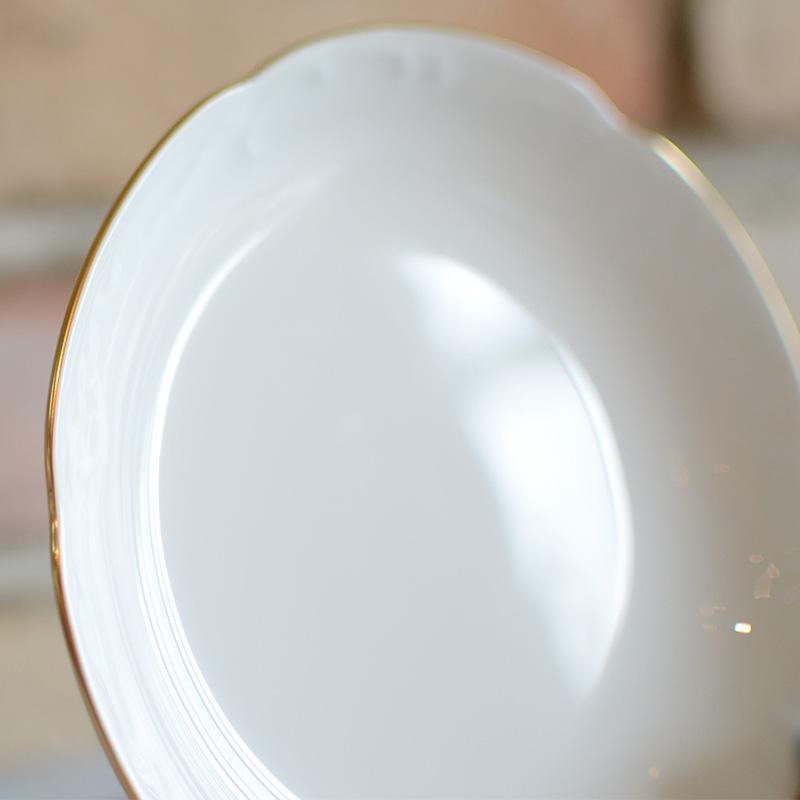 GOLD LINE SMALL PLATE (5.9 IN.) (2 PIECE SET), Small Dish, Porcelain