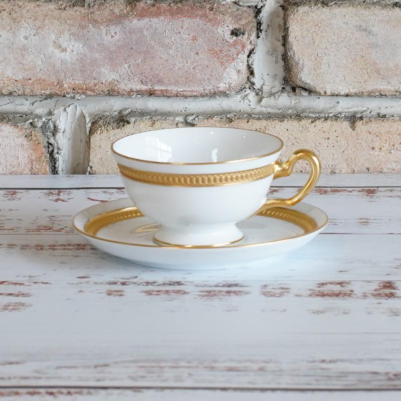CROWN CUP & SAUCER, Coffee Cup, Tea Cup, Porcelain