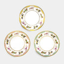 MERRY-GO-ROUND SMALL PATE (3 COLOR SET), Small Dish, Porcelain