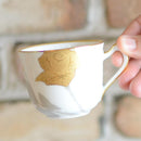 GOLDEN ROSE CUP & SAUCER, Coffee Cup, Tea Cup, Porcelain