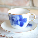 BLUE ROSE (8211) MORNING CUP & SAUCER, Coffee Cup, Tea Cup, Porcelain