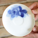 BLUE ROSE (8211) MORNING CUP & SAUCER, Coffee Cup, Tea Cup, Porcelain